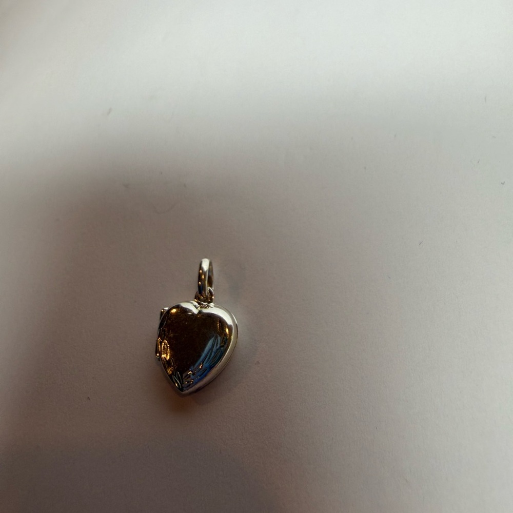 925 Sterling Silver Heart Locket Pendant